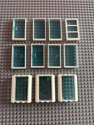 11x lego fenster - lego, fenster,