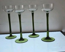 4 lange Schnapsgläser
