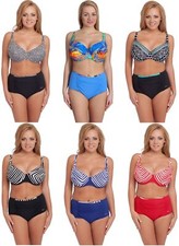 Merry Style Damen Bikini-Set Figurformender Frauen Bikini Stretch Polyamid EU