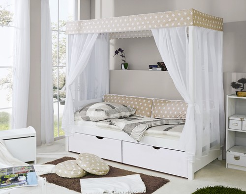 Ticaa himmelbett beige 310 - "beige",