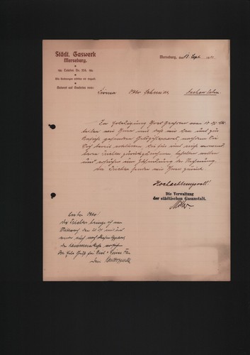 Merseburg brief 1911 städt - brief,