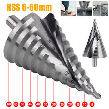 6-60mm HSS Titan Fräser Senker Stufenbohrer Konusbohrer Schälbohrer Kegelbohrer~