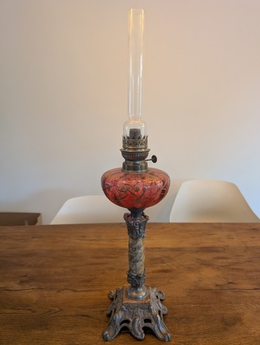 Antike petroleumlampe 1900 - antike,
