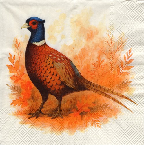Servietten herbst vogel - servietten, ~