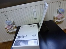 6 x YLLEVAD IKEA 21 x 30 Bilderrahmen Dekoration weiß längs/quer Foto Halter