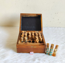 Antike Holz Hausapotheke