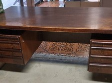 schreibtisch holz massiv gebraucht