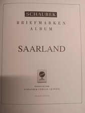 SAARLAND SCHÖNE GESTEMPELT SAMMLUNG MIT OPD SAARBRUCKEN UND DIENST