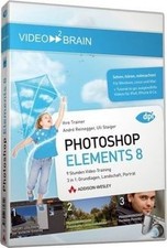 Photoshop Elements 8 Videotraining von Pearson ... | Software | Zustand sehr gut