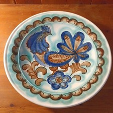 Handbemalter Wandteller  Hahn