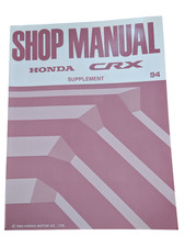 Honda CRX Ergänzung 1994 94