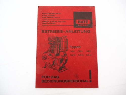 Original hatz 89 - hatz, 85