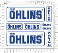 Ohlins Gabel Dämpfer Aufkleber Set Aprilia Ducati Kawasaki Grafiken Abziehbilder