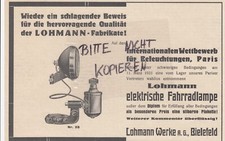 BIELEFELD, Werbung 1931