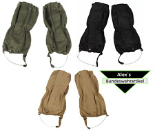 BW Nässeschutzgamaschen m Reißverschluss Regenschutz Stulpen Gamaschen MF