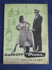 Dürkopp Diana Weltklasse, Prospekt