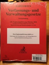 Sartorius Verfassungs- und
