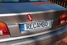 Edelstahl Kofferraumleiste