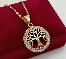 Edelstahl Halskette Medallion