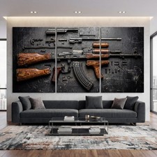 Demontierte Russisches AK-47