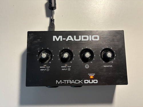 Audio track duo - m-audio, usb