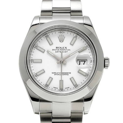 Rolex datejust 116300 weiß - ii,