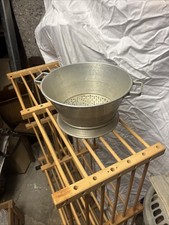 Aluminium Sieb Dekosieb Küchensieb Nudelsieb Deko 