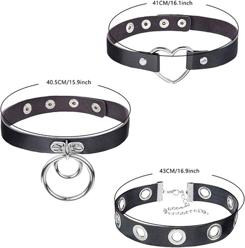 Stücke leder choker - leder, kette