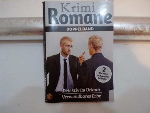 Krimi romanheft doppelband - krimi,
