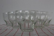 6 superfest Gläser  Eisschale Stapelglas DDR Schwepnitz bruchfest Schale Becher