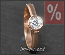 585 Rotgold Ring mit 0,59ct
