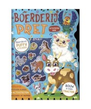 Boerderijpret Stickerplezier: Boordevol Puffy Sticker, Bouw Je Eigen Traktor