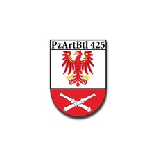 Aufkleber/Sticker PzArtBtl 425