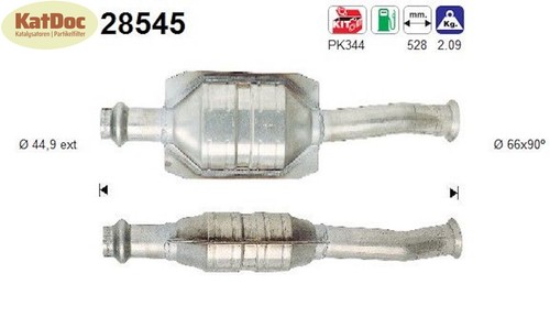 Katalysator peugeot 206 - ✅,