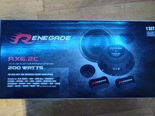 Renegade RX6.2C 200 Watt PKW Lautsprecher Set Auto Boxen 165mm Kicker Hochtöner