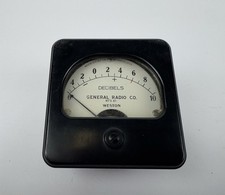 Historische Messgerät Weston General Radio - Decibels - Vintage VU - Meter