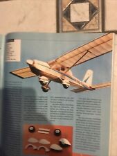 Bauplan für Elektroflugzeug P-92 Echo, 96 cm Spannweite