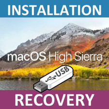 USB OSX 10.13 High Sierra macOS Boot stick USB-Stick Mac OS USB-Drive Installer