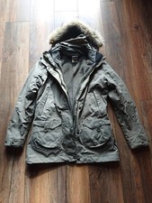 Jack Wolfskin Mantel;braun/grau;Damen;Gr. M/40; 3 in 1 Jacke;Winter;Fell Kaputze