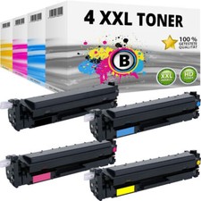 4x XXL Toner für HP LaserJet