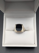 Siegelring mit schwarzem Onyx
