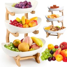 Weiße 3 Stöckige Obst