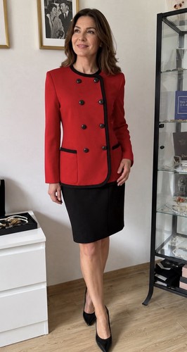 Vintage damen kostüm - kostüm, escada
