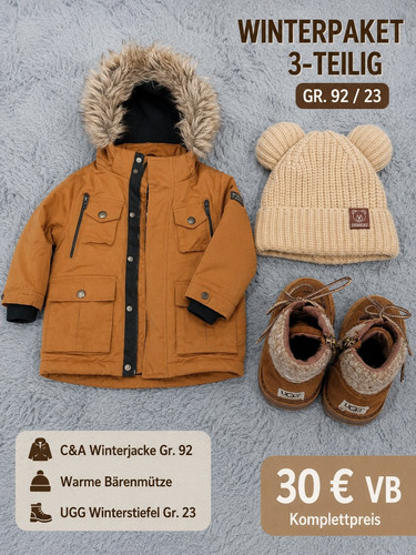 Winterpaket für jungen jacke - winterpaket,