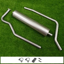 Auspuff für MERCEDES T2 / L 508 DG / L 608 D / O 309 D ab 1978 Düdo