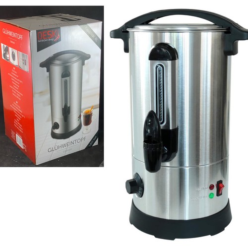 Glühweinkocher edelstahl - 8,