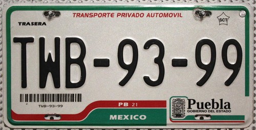 Mexiko nummernschild auto - mexiko,