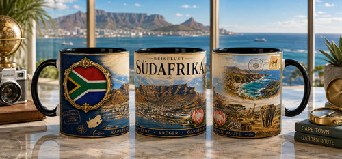 Südafrika souvenir tasse - souvenir,