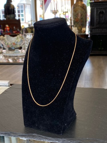 Halskette kette aus gelb - halskette,