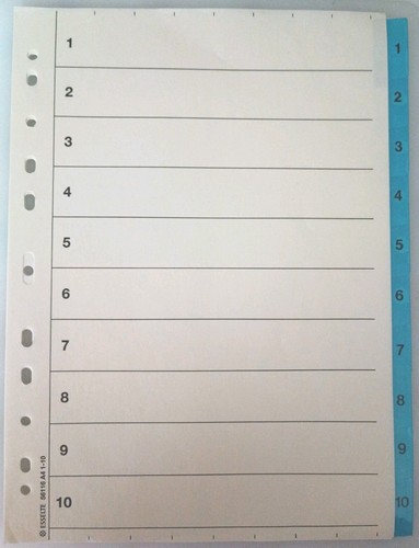 Din ordner register - ordner,